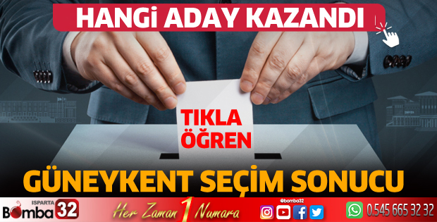 Güneykent'te hangi aday kazandı?