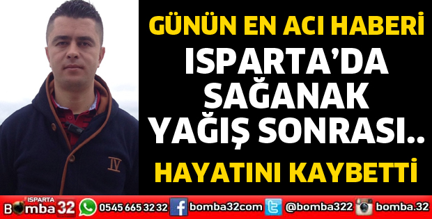 YAĞMUR OLUKLARINI TEMİZLERKEN DÜŞEREK HAYATINI KAYBETTİ