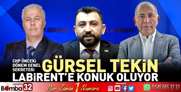 Gürsel Tekin Labirent'e konuk oluyor