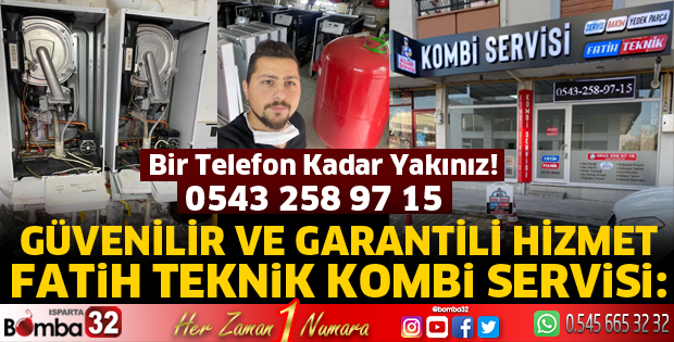 Güvenilir ve garantili hizmet Fatih Teknik Kombi Servisi