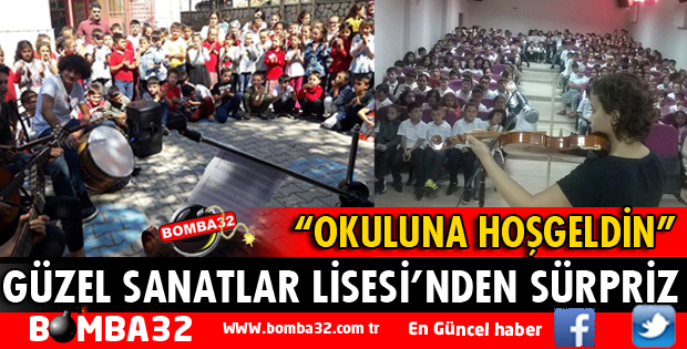 GÜZEL SANATLAR LİSESİ'NDEN SÜRPRİZ