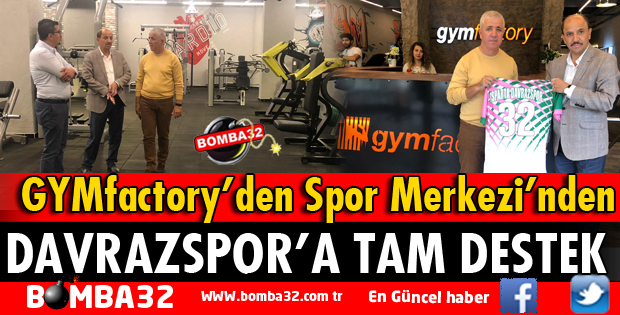 GYMfactory Spor Merkezi'nden Davrazspor'a tam destek