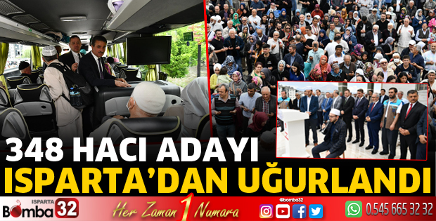 Hacı adaylarımız yolcu edildi