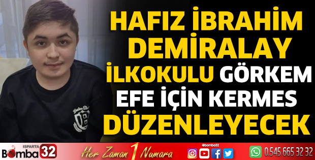 Hafız İbrahim Demiralay İlkokulu kermes düzenleyecek