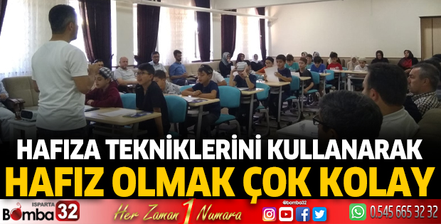 Hafız olmak artık çok kolay
