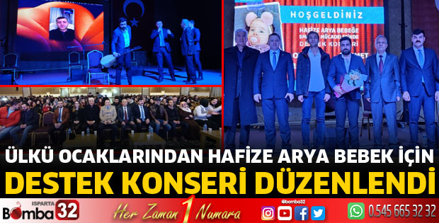 Hafize Arya bebek için destek konseri