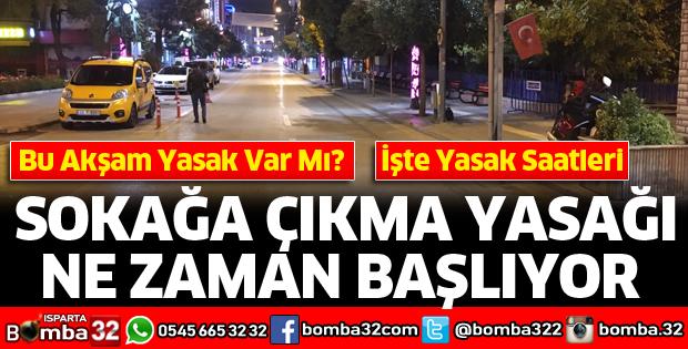 HAFTA SONU SOKAĞA ÇIKMA YASAĞI DEVAM EDİYOR