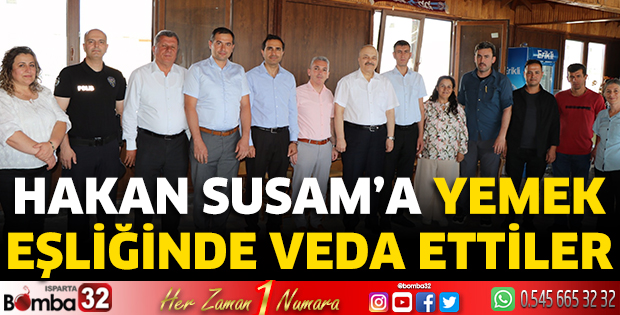 Hakan Susam'a veda