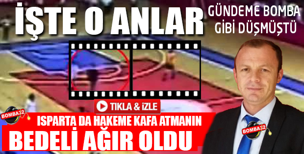 Hakeme saldırmanın bedeli ağır oldu