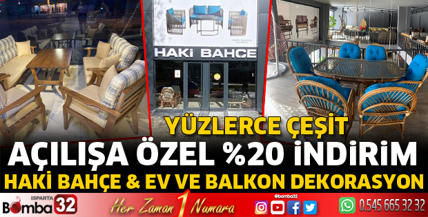 Haki Bahçe & Ev ve Balkon Dekorasyonu