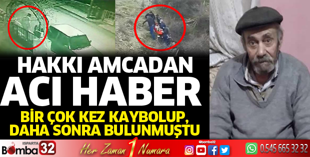 Hakkı amcayı kaybettik