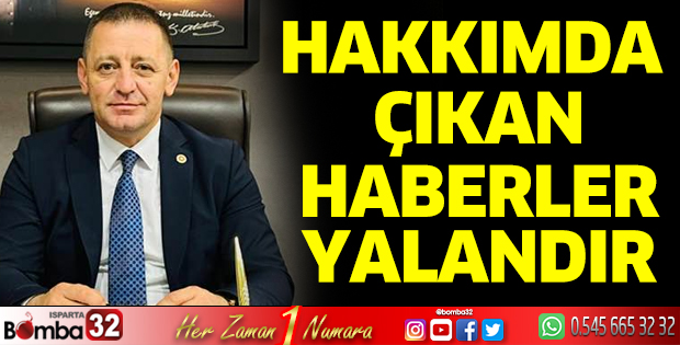 Hakkımda çıkan haberler yalandır