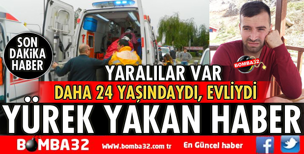 HALI FABRİKASINDA HAVA TANKI PATLADI 1 ÖLÜ 2 YARALI