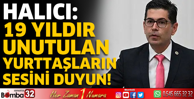 Halıcı: 19 yıldır unutulan yurttaşların sesini duyun!