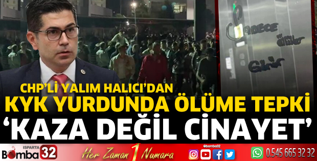 Halıcı: Kaza değil cinayet