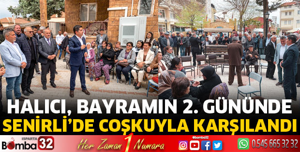 Halıcı, Senir'de coşkuyla karşılandı