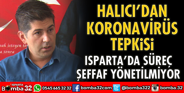 HALICI’DAN KORONAVİRÜS TEPKİSİ