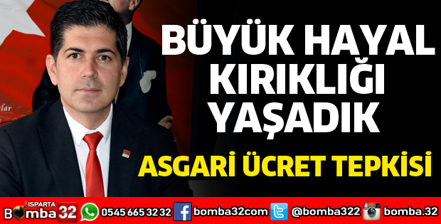 HALICI'DAN ASGARİ ÜCRET TEPKİSİ