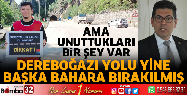 Halıcı'dan dereboğazı yolu tepkisi