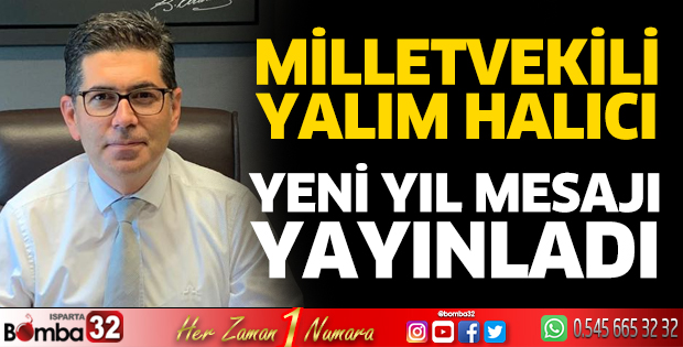 Halıcı'dan yeni yıl mesajı