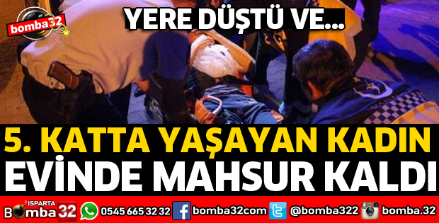 HALIKENT MAHALLESİNDE KURTARMA OPERASYONU