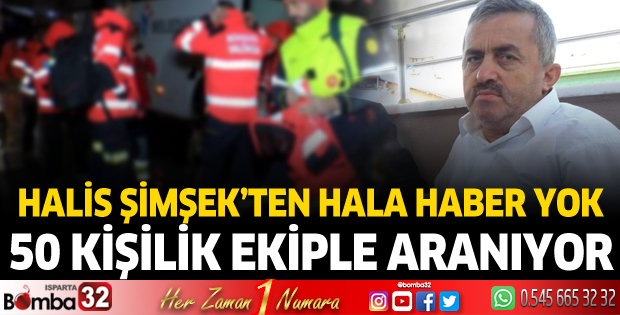 Halis Şimşek'ten hala haber yok