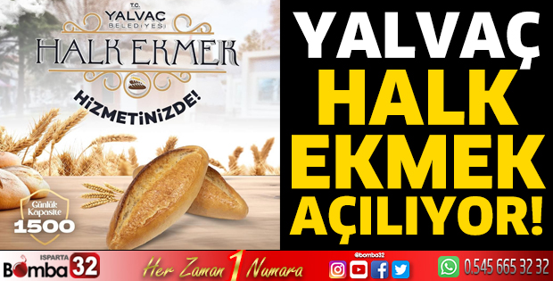Halk Ekmek Açılıyor! 
