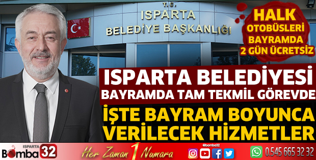 Halk otobüsleri bayramda 2 gün ücretsiz