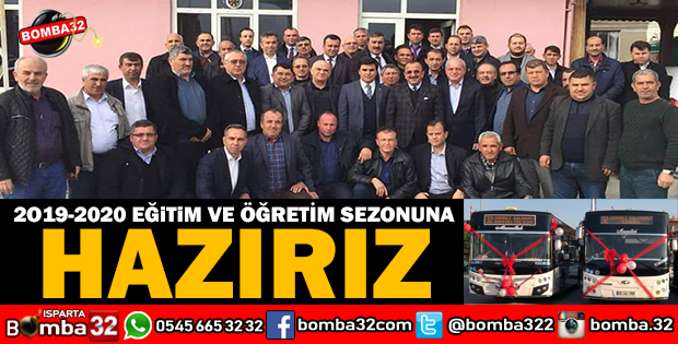HALK OTOBÜSLERİ İŞLETMESİ 2019-2020  EĞİTİM YILINA HAZIR