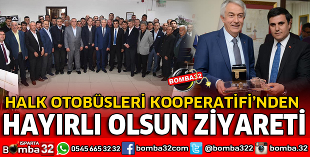 HALK OTOBÜSLERİ KOOPERATİFİNDEN HAYIRLI OLSUN ZİYARETİ