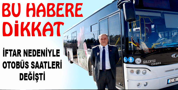HALK OTOBÜSLERİNDEN ÖNEMLİ DUYURU