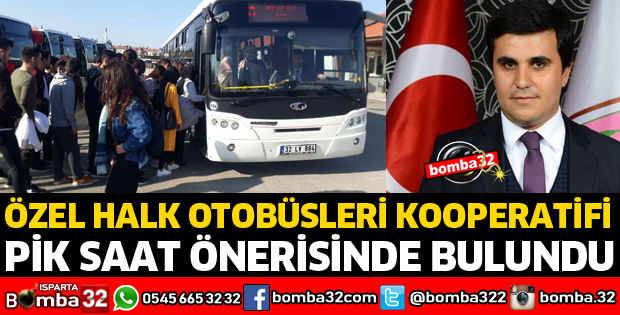 HALK OTOBÜSLERİNDEN PİK SAAT ÖNERİSİ