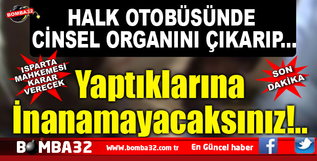 Halk Otobüsünde Şok Eden Sapık....