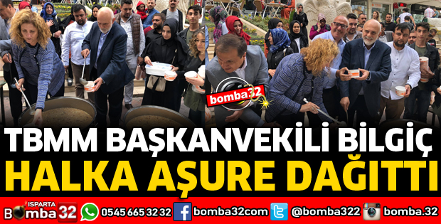 HALKA AŞURE DAĞITTI
