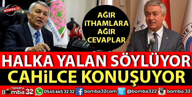 HALKA YALAN SÖYLÜYOR