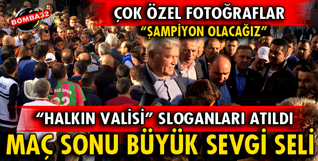 HALKIN VALİSİ SLOGANLARI ATILDI