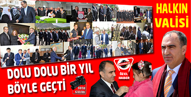 HALKIN VALİSİ VAHDETTİN ÖZKAN