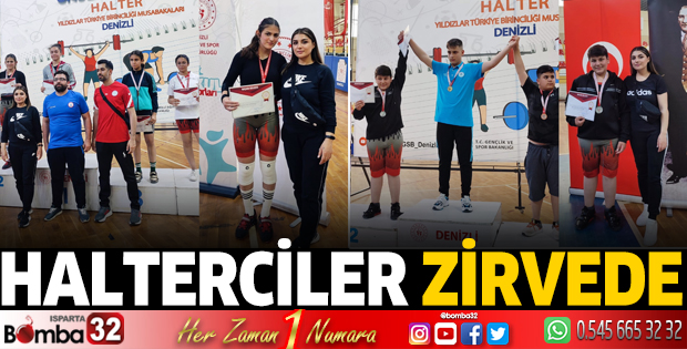 Halterciler zirvede