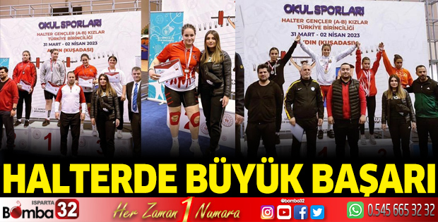Halterde Büyük Başarı