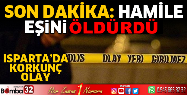 Hamile eşini öldürdü