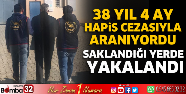 Hapis cezasıyla aranan şahıs yakalandı