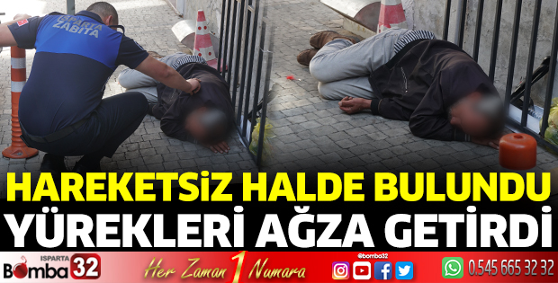 Hareketsiz halde bulundu
