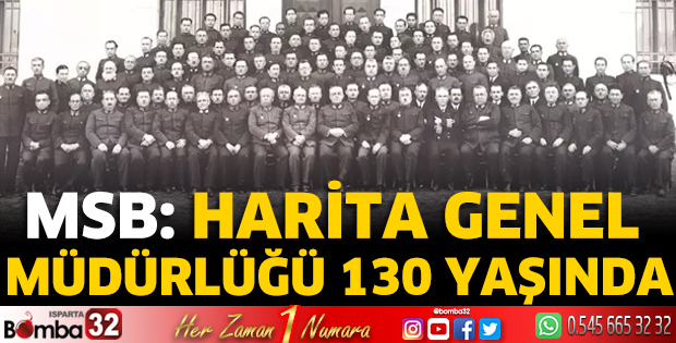 Harita Genel Müdürlüğü 130 yaşında