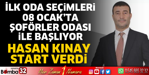 HASAN KINAY SEÇİM STARTINI VERDİ