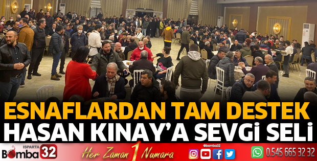 Hasan Kınay'a sevgi seli