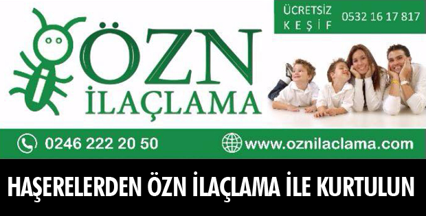 HAŞERELERDEN ÖZN İLAÇLAMA İLE KURTULUN