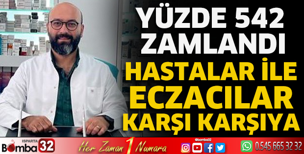 Hastalar ile eczacılar karşı karşıya