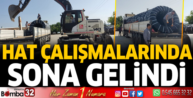 Hat çalışmalarında sona gelindi