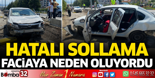 Hatalı sollama faciaya neden oluyordu