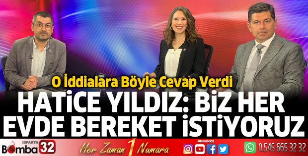Hatice Yıldız, o iddialara cevap verdi